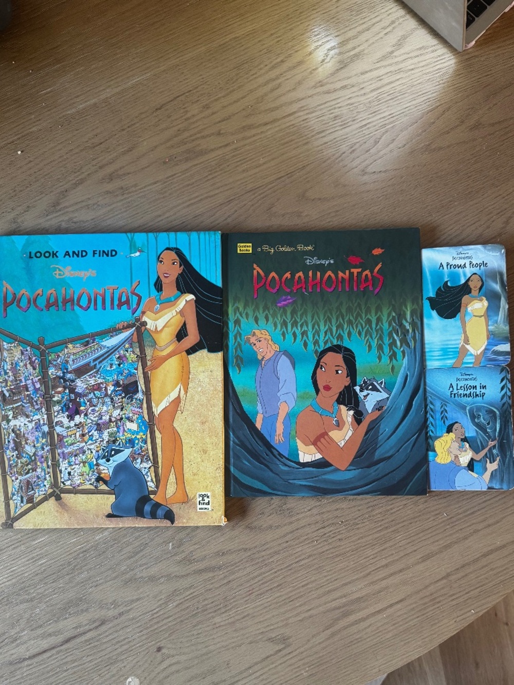 Vintage Disney Pocahontas Bundle | 4 Books!